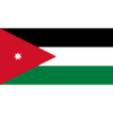 Bandeira Jordânia